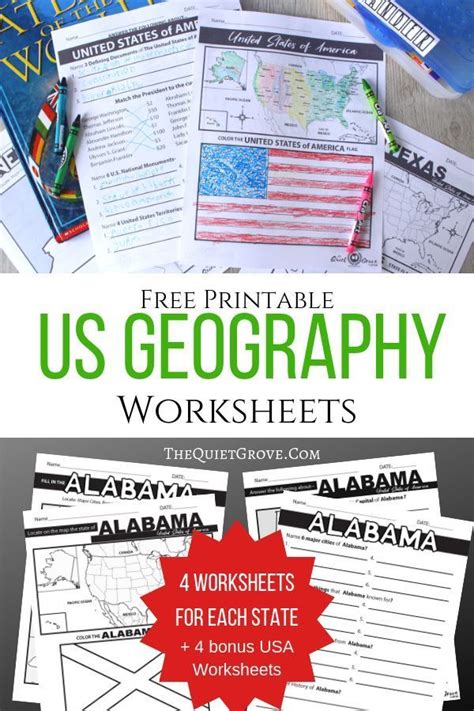 Free Printable Us Geography Worksheets Geography Worksheets Us