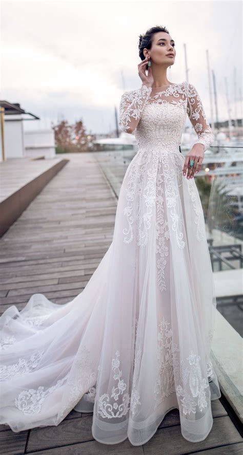 Wedding Dress Black Lace Wedding Dress With Sleeves Wedding Dress