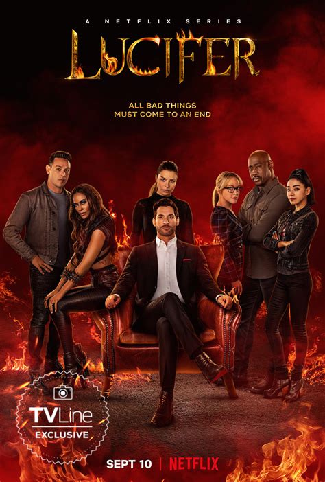 Photo ‘lucifer Final Season 6 Poster ‘all Bad Things Must Come To