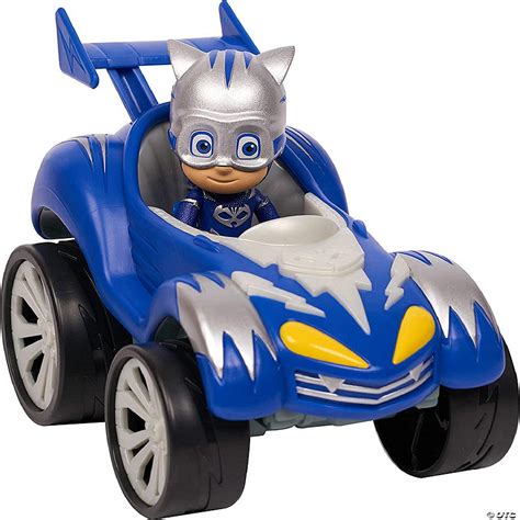 Pj Masks Power Racers Vehicles Articulated Catboy Figure And Cat Car
