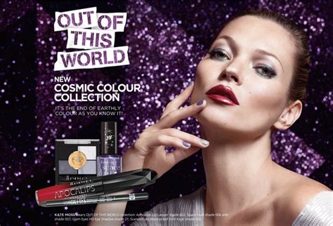 Kate Moss For Rimmel London Christmas Campaign
