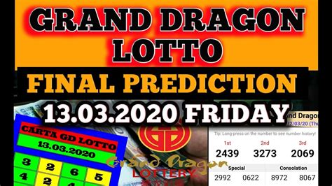 There are four different games that you can play at gd lotto and all of these is available in infiniwin. GRAND DRAGON LOTTO - YouTube
