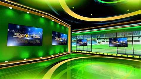 Sports Virtual Set 7 Stock Motion Graphics Motion Array