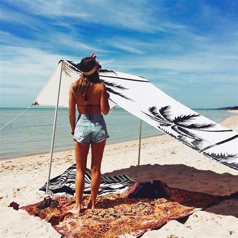 Open it up to create a shady retreat or close it to let the sun in. Stockist - Lovin Summer | Beach Accessaries - Australia