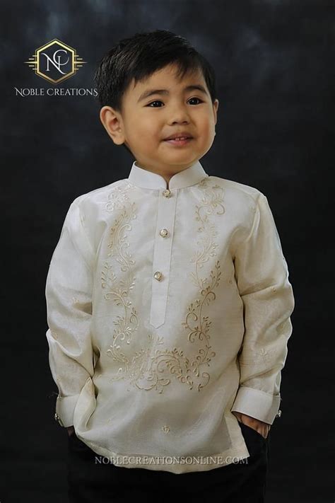 Barong Tagalog With Inner Lining Philippine National Costume