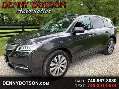 Used 2015 Acura Mdx Sold In Johnstown Oh 43031 Denny Dotson Automotive Inc