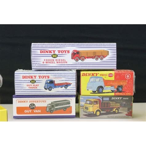 13 Boxed Dinky Toys Atlas Editions Diecast Models To Include 514 Guy
