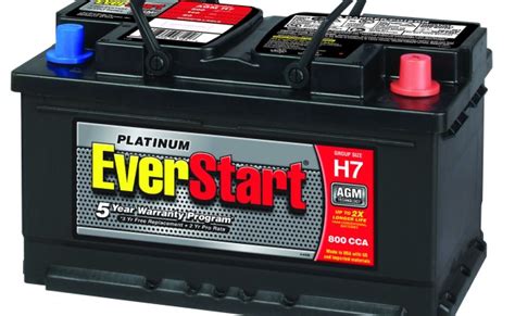 Everstart Platinum Boxed Agm Battery Group Size H7 12v 850 Cca