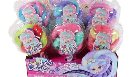Candylocks Blind Box Full Case Dolls With Scented Cotton Candy Hair