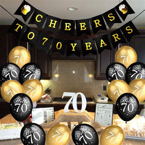 70th Birthday Party Decorations For Dad 60th Birthday Party Pack