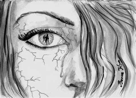 The 25 Best Sad Drawings Ideas On Pinterest Alone Art Lonely Girl