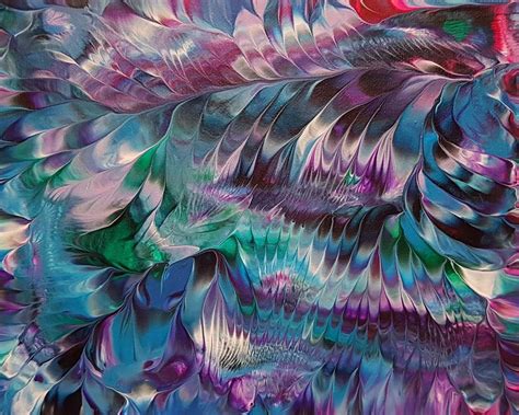 Sapphire Ice Painting By Alexandra Romano Artmajeur