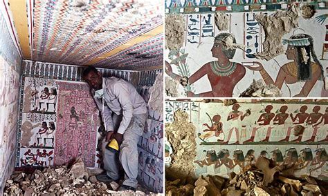 American Archaeologists Unearth Stunning Egyptian Tombs Egyptian Art Egyptian Egyptian Deity