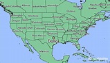 Where is Dallas, TX? / Dallas, Texas Map - WorldAtlas.com