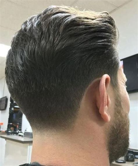 Mens Haircut Low Fade Coiffure Homme Cheveux Mi Longs Coiffure