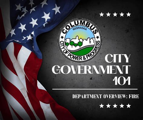 News Flash • City Government 101 Department Overview Fina