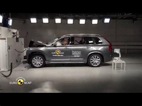 Volvo XC90 2015 Crash Test AutoMotoTV Video Dailymotion