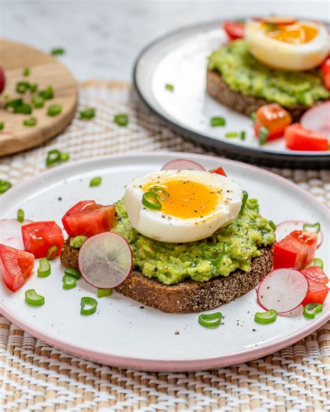 Start Your Morning Clean Soft Boiled Egg Avocado Toast Clean Food