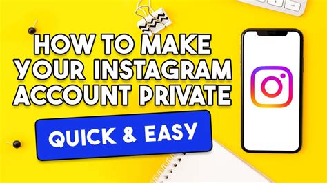 How To Make Your Instagram Account Private Quick And Easy Youtube