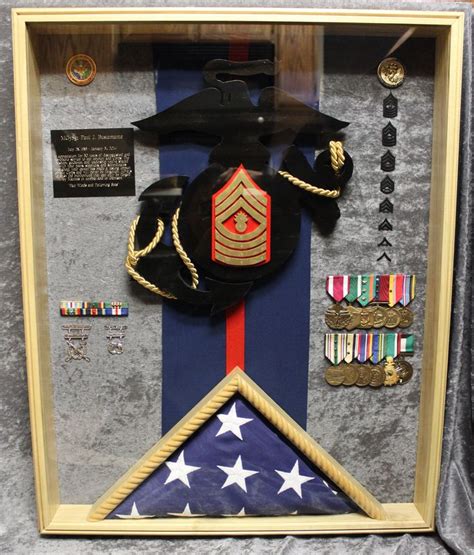 Usmc Shadow Box Questions On Design Or Price Contact Lu