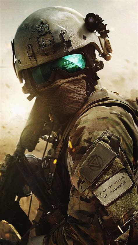 46 Awesome Soldier Wallpaper On Wallpapersafari Game