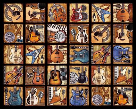 They can be puzzles to solve for all students in your classroom. Puzzles Six String Symphony Jigsaw Puzzle (2000 Piece ...