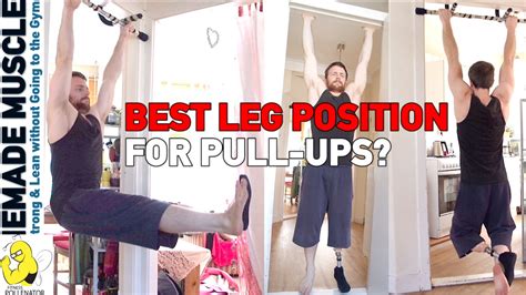 Leg Positions For Pull Ups And Chin Ups Youtube