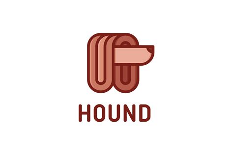Hound Logo In 2023 Simple Logo Design Geometric Logo Design Logo