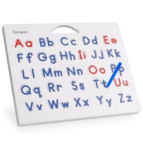 Buy Coogammagnetic Letters Practicing Board Magnets Tracing Abc