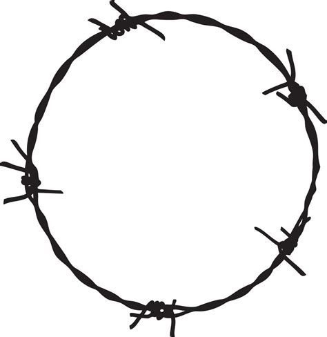 Vector Barbed Wire - ClipArt Best