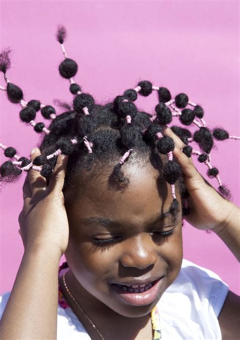Short of cute, lovely hairstyles for kids? Natural Hairstyles For Children | POPSUGAR Beauty Photo 1