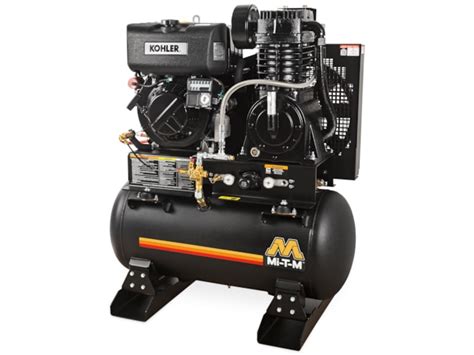 Mi T M 30 Gallon Industrial Two Stage Diesel Air Compressor Diesel