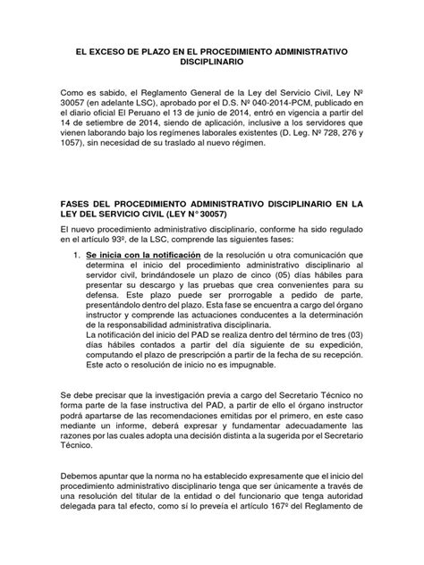 Procedimiento Administrativo Sancionador Lsc Pdf Regulación