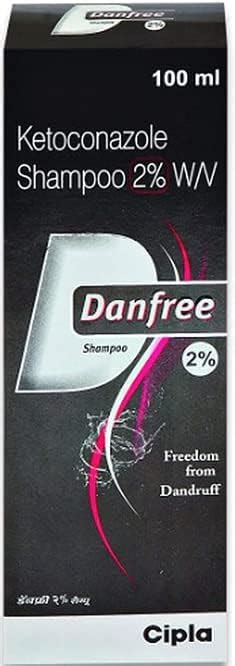 Danfree 2 Ketoconazole Anti Dandruff Shampoo 100ml Uk Beauty