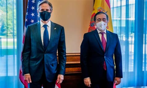 في لقاء مع نظيره الأمريكي وزير الخارجية الإسباني يؤكد على ضرورة إيجاد حل سياسي لنزاع الصحراء