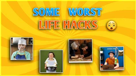 The Worst Life Hacks [In Hindi] | useless hacks 😵 | by ...