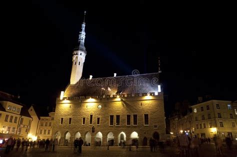 Tallinn Town Hall In Estonia Editorial Photography Image Of
