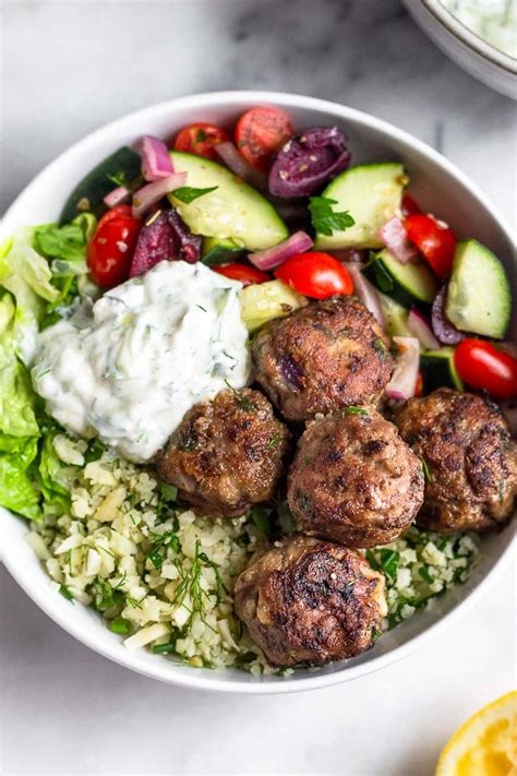 Greek Lamb Meatballs Recipe Cart