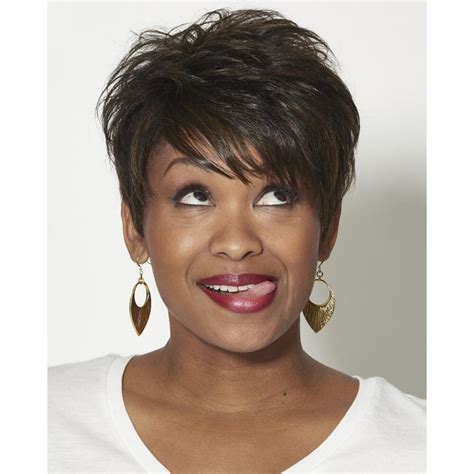 100 human hair pixie wigs with short wavy layers uk