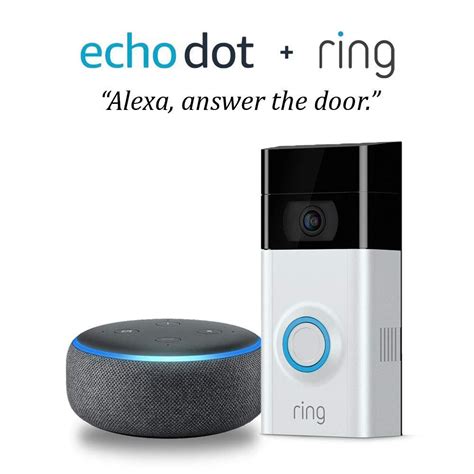 Ring Video Doorbell 2 With Free Echo Dot Ring Video Doorbell Video