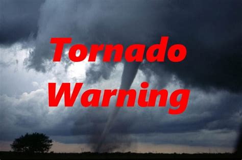 Tornado Warning Flood Warning Thunderstorm Warning Issued For