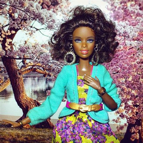 Pin By Olga Vasilevskay On Barbie Dolls Made To Move 1 Black Barbie Black Doll Barbie Fashion