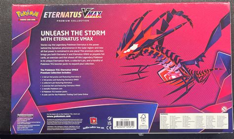 Mavin Pokemon Tcg Eternatus Vmax Premium Collection Box Factory Sealed