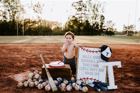 Rookie Of The Year Baseball First Birthday Baseball First Birthday 1st Birthday Pictures