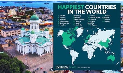 Holidays Finland Named Happiest Country In World Happiness Report But