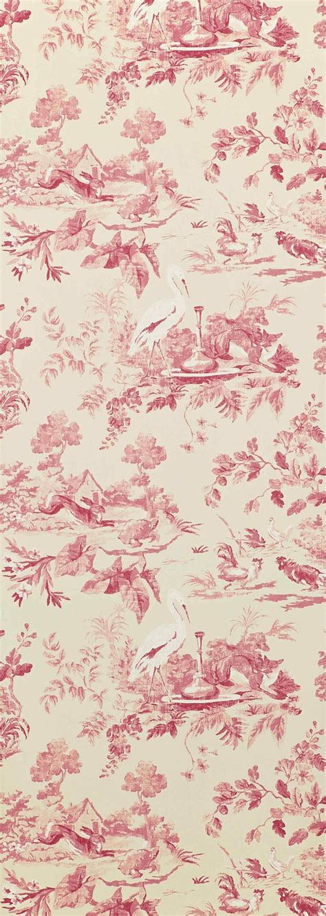 Sanderson One Sixty Aesops Fables Wallpaper The Home Of Interiors