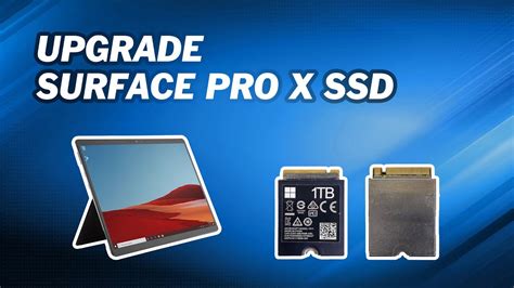 How To Upgrade Ssd In Surface Pro X｜complete Guide Youtube