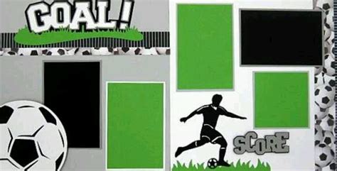 Soccer Scrapbooking Sports Scrapbook Scrapbook Kits