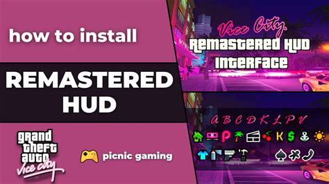 How To Install Remastered Hud In Gta Vice City Best Hud Mod For Gta