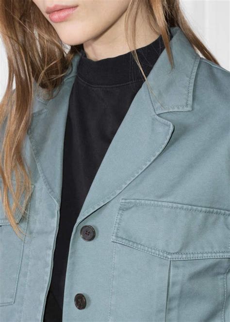 And Other Stories Cropped Utilitarian Jacket Workwear Fashion